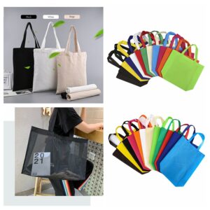 3 Pcs Iridescent Gift Bags with Handle Clear Holographic PVC Plastic Gift  Bags Small Heavy Duty Gift Wrap Tote Bags for Party, Wedding, Birthday