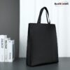 Vertical Shape A4 H38*30*10cm Non-Woven Reusable Tote Bag with Handles Shopping Bags,Gift Bags - Black*