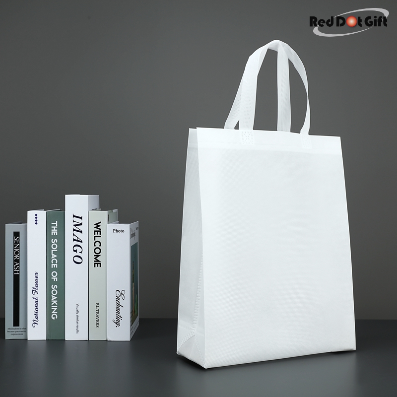 Vertical Shape A4 H38*30*10cm Non-Woven Reusable Tote Bag with Handles ...