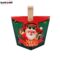 REDDOTGIFT 10-Pack H11*14*7cm Christmas Decoration Box,Portable Candy Gift Box,Sweets Box with Leather Handle,Empty Paper Box - CMS-HD01