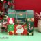 REDDOTGIFT 10-Pack DIY New Christmas Gift Box,Portable Paper Box,H24.5*25*11cm Gift Christmas cupcake packaging with cards inside,Empty Box - CMS-24.5X25X11-01#