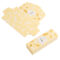 12pcs Rectangle Boxes Cardboard Biscuit Boxes Cookie Packaging Containers Baking Cake Chocolate Storage Party Supplies Wedding Gifts. (Size21.5x7x5Cm) - Flower Beige