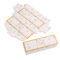 12pcs Rectangle Boxes Cardboard Biscuit Boxes Cookie Packaging Containers Baking Cake Chocolate Storage Party Supplies Wedding Gifts. (Size21.5x7x5Cm) - Marble