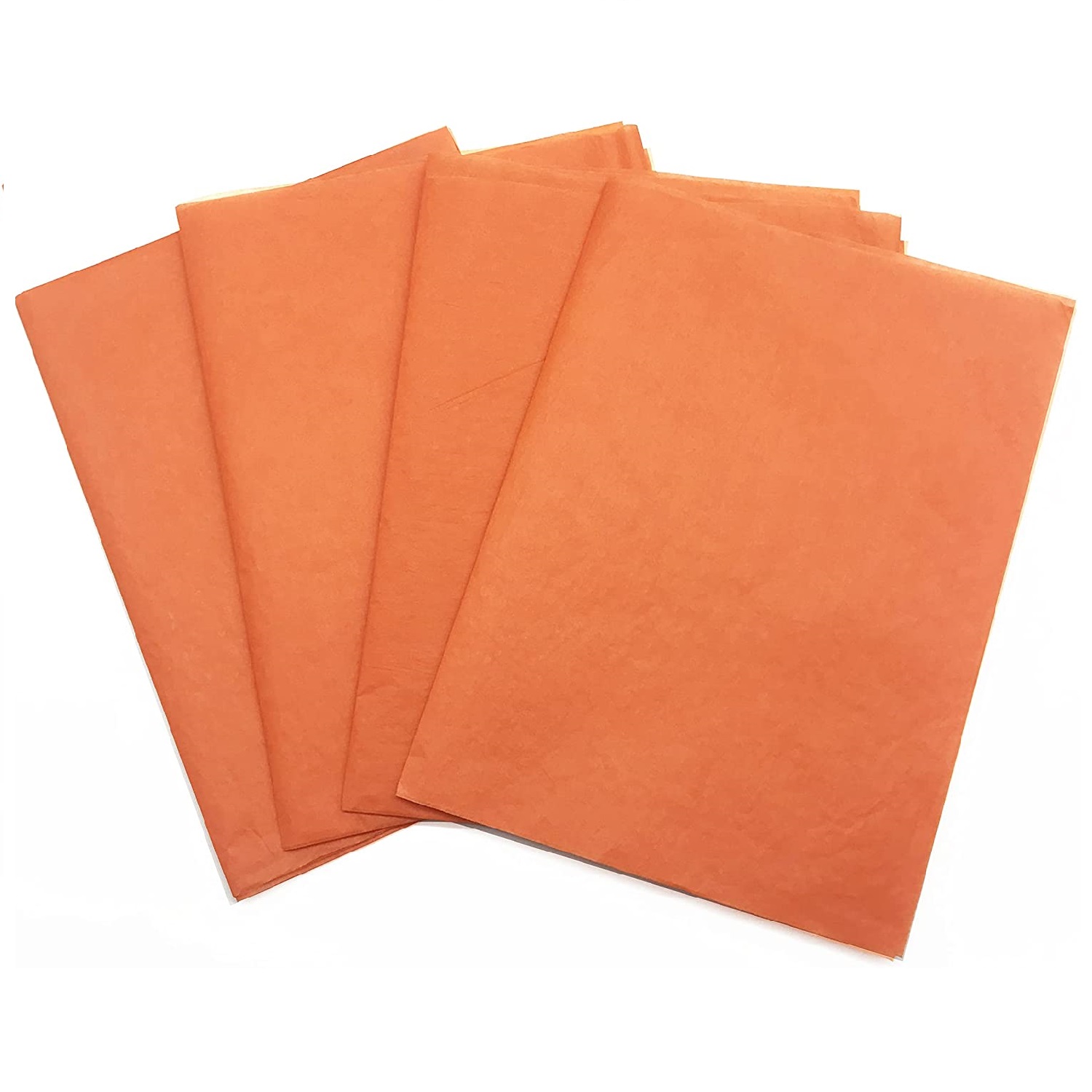 50 Sheets Orange Color Tissue Paper Size 50 75 Cm Wrapping Diy Tissues Red Dot T Trading 4131