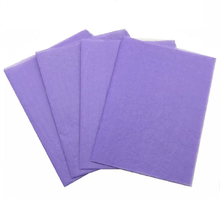 Pack of 50 Sheets Dark Purple Color Tissue Paper Gift Wrapping DIY Tissues 50 * 75cm 17 Grams, Acid Free for A Variety of Craft, Art and Paper Projects, T-Shirt Wrap