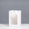 Gift Paper Bag with Window Item Code XZ0213# ( 3 sizes / 4 color available ) - White