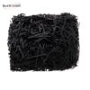 REDDOTGIFT® 50 Gram Crinkle Cut Paper Shred Filler Eco-friendly Confetti Crinkle Cut Paper Filling Shredded Paper for Gift Wrapping & Basket Filling. - Black