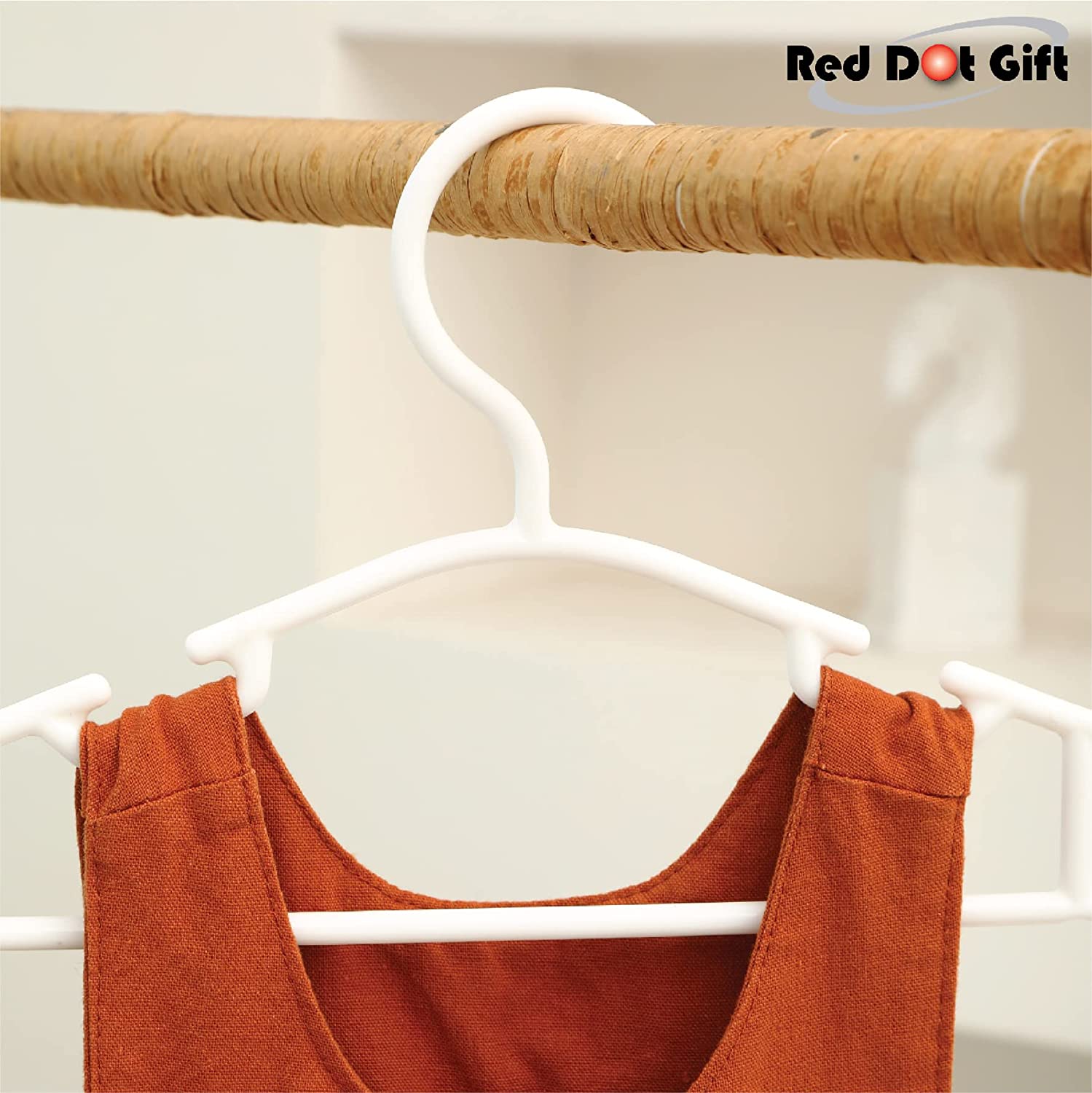 Baby white hot sale wooden hangers