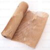 Honeycomb Cushioning Wrap Paper , Upgrade Perforated Kraft Packaging Paper Roll 80gsm Thickness Eco-Friendly Easy to Dispense, for Delivering & Moving Fragile Gifts Wrapping and Storing Items.(2 size available) - Kraft