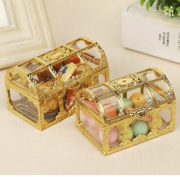 12 Pieces Chocolate packing Gift Boxes Transparent Jewelry Box ...